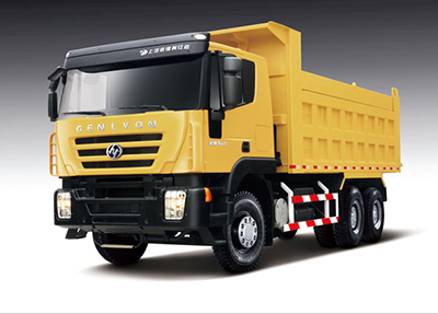 شاحنة تفريغ (شاحنة قلاب)، 6×4 EuroIII Dump Truck (Genlyon)