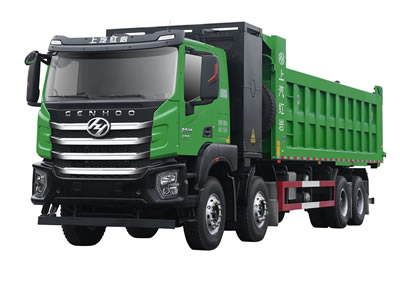 شاحنة قلّابة كهربائية بالكامل (شاحنة تفريغ) 8×4 (Genlyon)